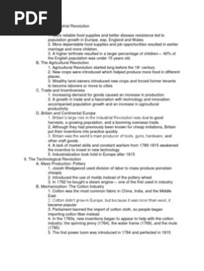 chapter 22 study guide the early industrial revolution 1760 1851 chapter 22 industrial revolution 1750-1900 notes